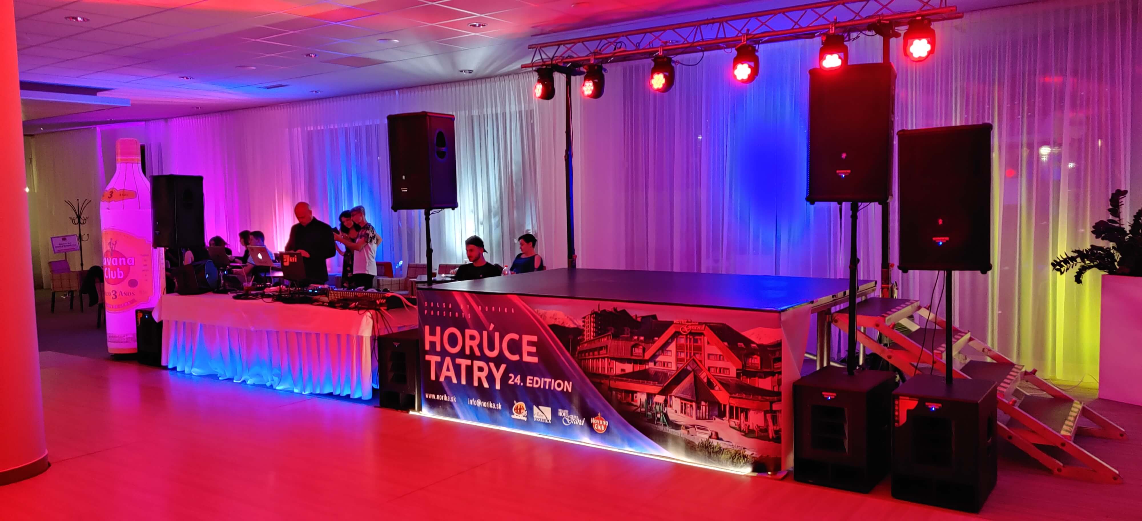 Ozvučovanie a osvetlenie kultúrnych akcií